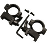 Кронштейны LEUPOLD QRW2 на WEAWER,25,4 мм средние сталь черные матовые 174068